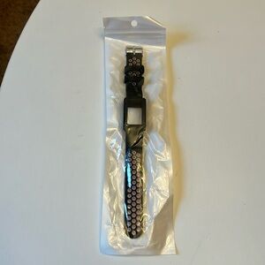 NEW NWT Fitbit Charge 4 or 3 band black and rose